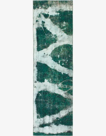 3' x 10' 2 Hand Knotted Ultra Vintage Persian Wool Runner Rug