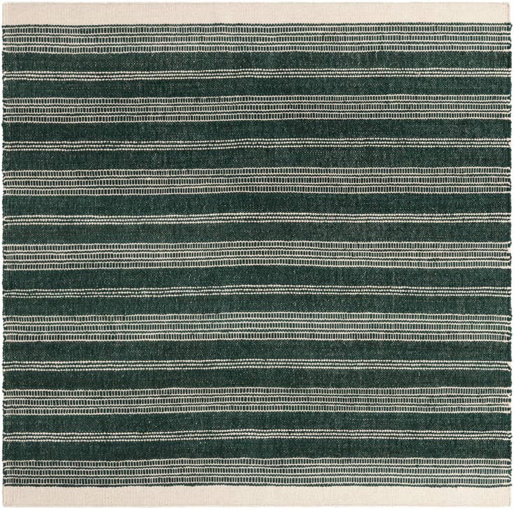 Detailansicht von 305cm x 305cm Handgewebt Lariat Quadrat Teppich