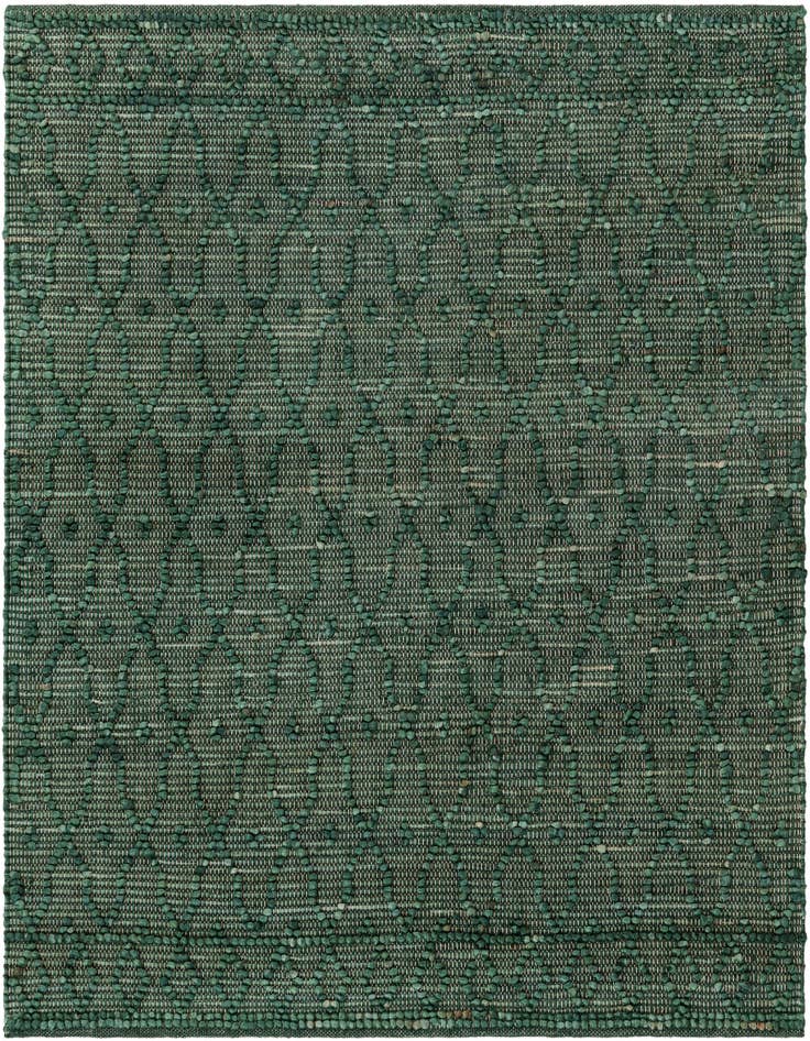 Detail image of 5' 3 x 5' 3 Hand Woven Larsa Jute Square Rug