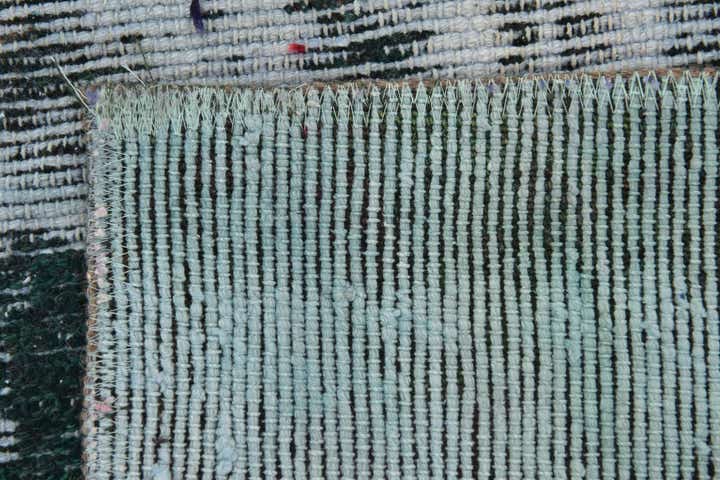 5' 10 x 6' 6 Hand Knotted Ultra Vintage Persian Wool Square Rug