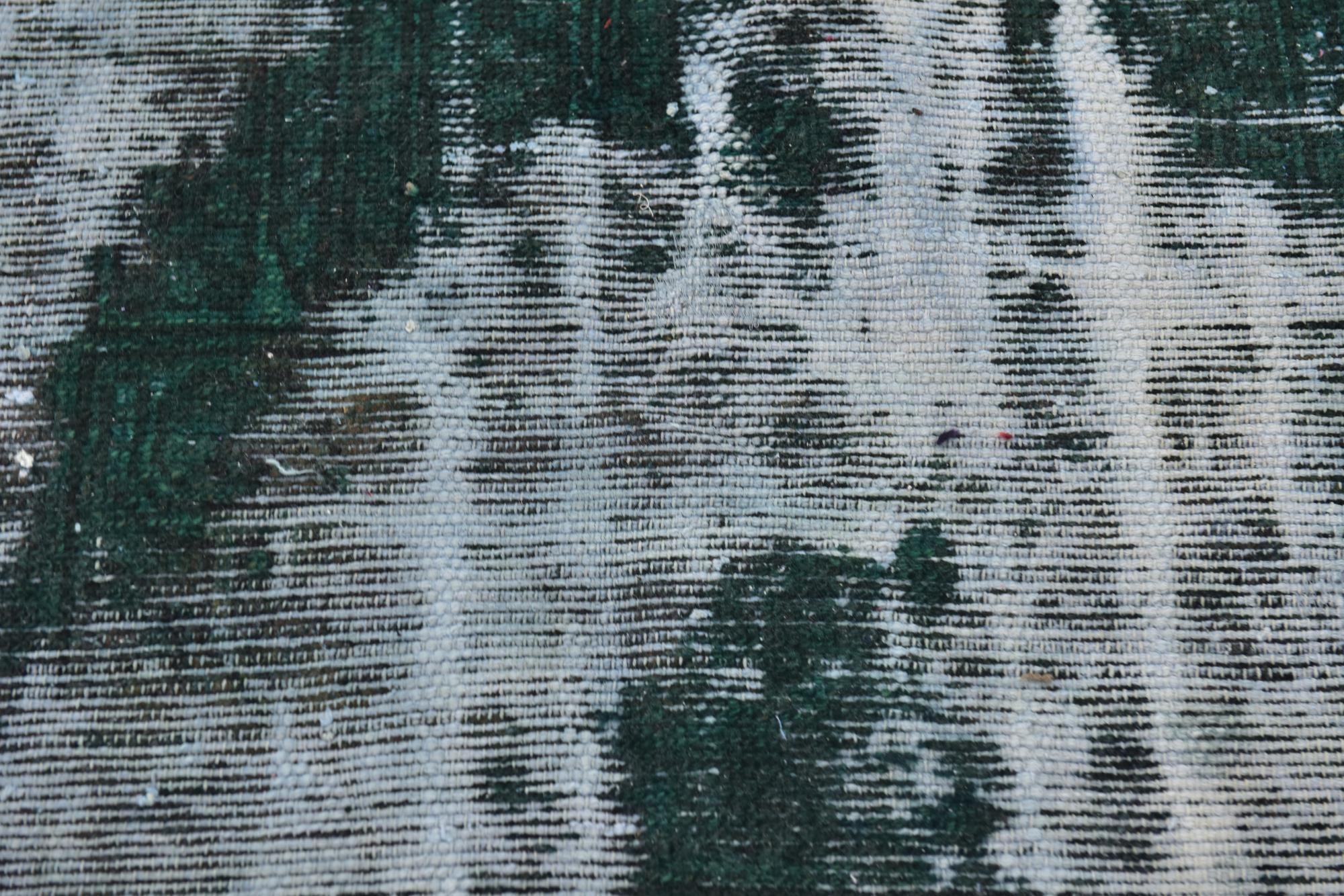 5' 10 x 6' 6 Hand Knotted Ultra Vintage Persian Wool Square Rug