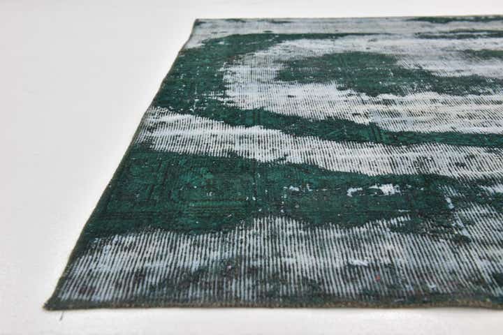 5' 10 x 6' 6 Hand Knotted Ultra Vintage Persian Wool Square Rug