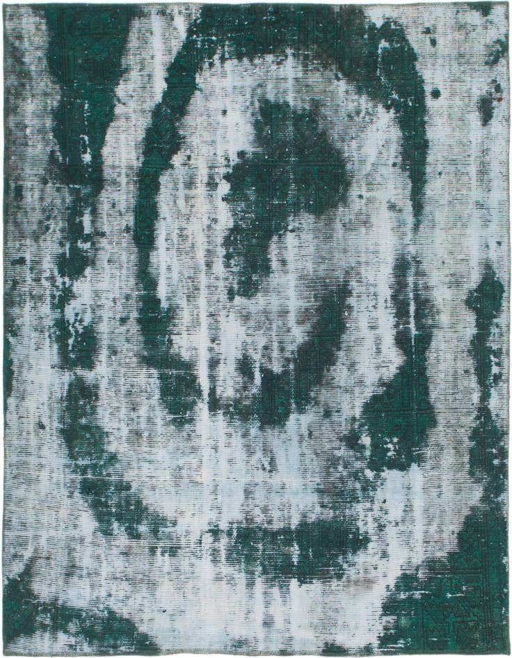 Detail image of 5' 10 x 6' 6 Hand Knotted Ultra Vintage Persian Wool Square Rug