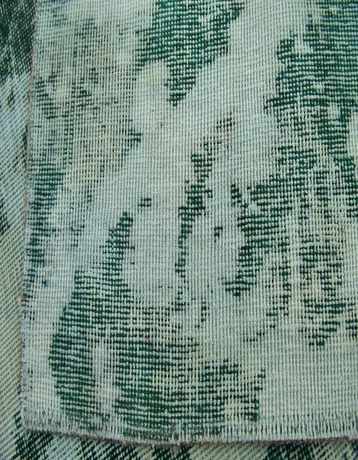 Detail image of 7' x 7' 10  Hand Knotted Ultra Vintage Persian Wool Square Rug