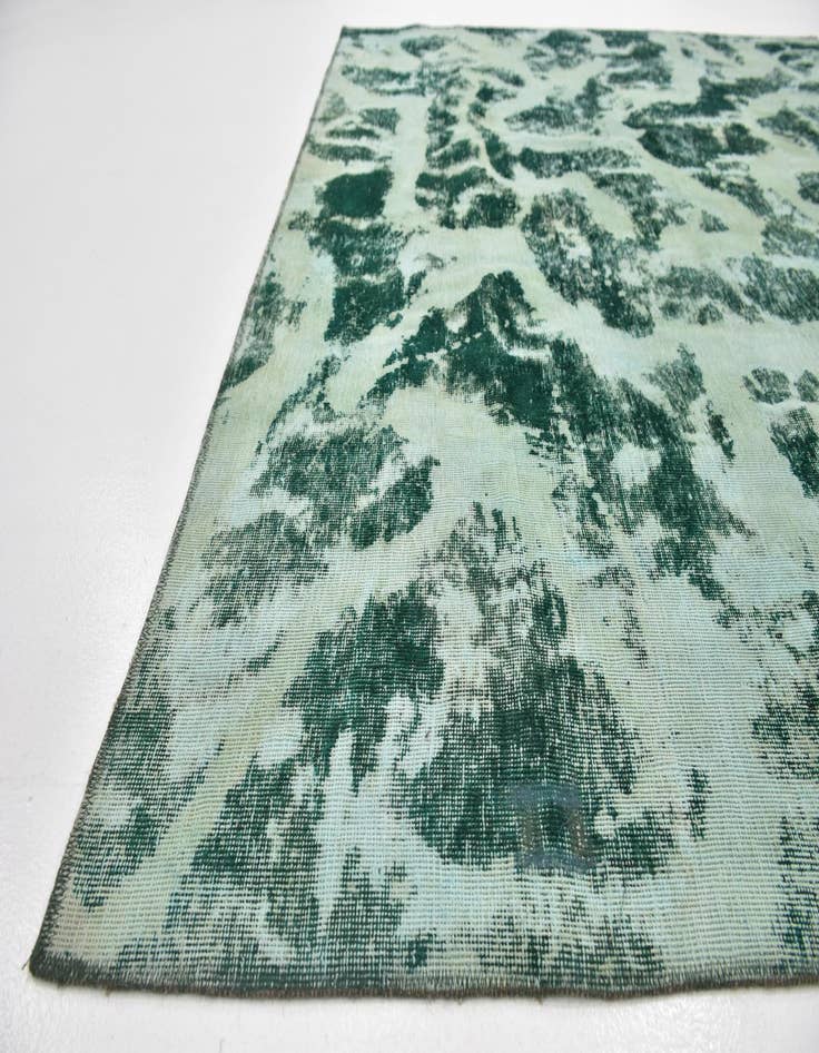 Detail image of 7' x 7' 10  Hand Knotted Ultra Vintage Persian Wool Square Rug