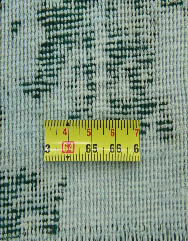 Detail image of 7' x 7' 10  Hand Knotted Ultra Vintage Persian Wool Square Rug