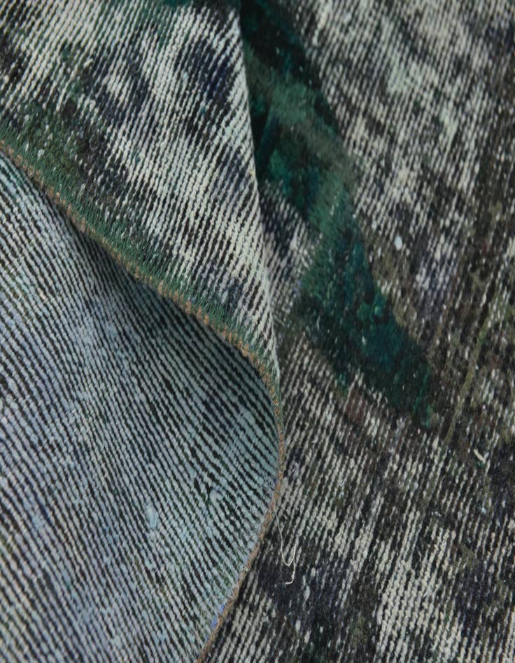 Detail image of 6' 3 x 6' 6  Hand Knotted Ultra Vintage Persian Wool Square Rug