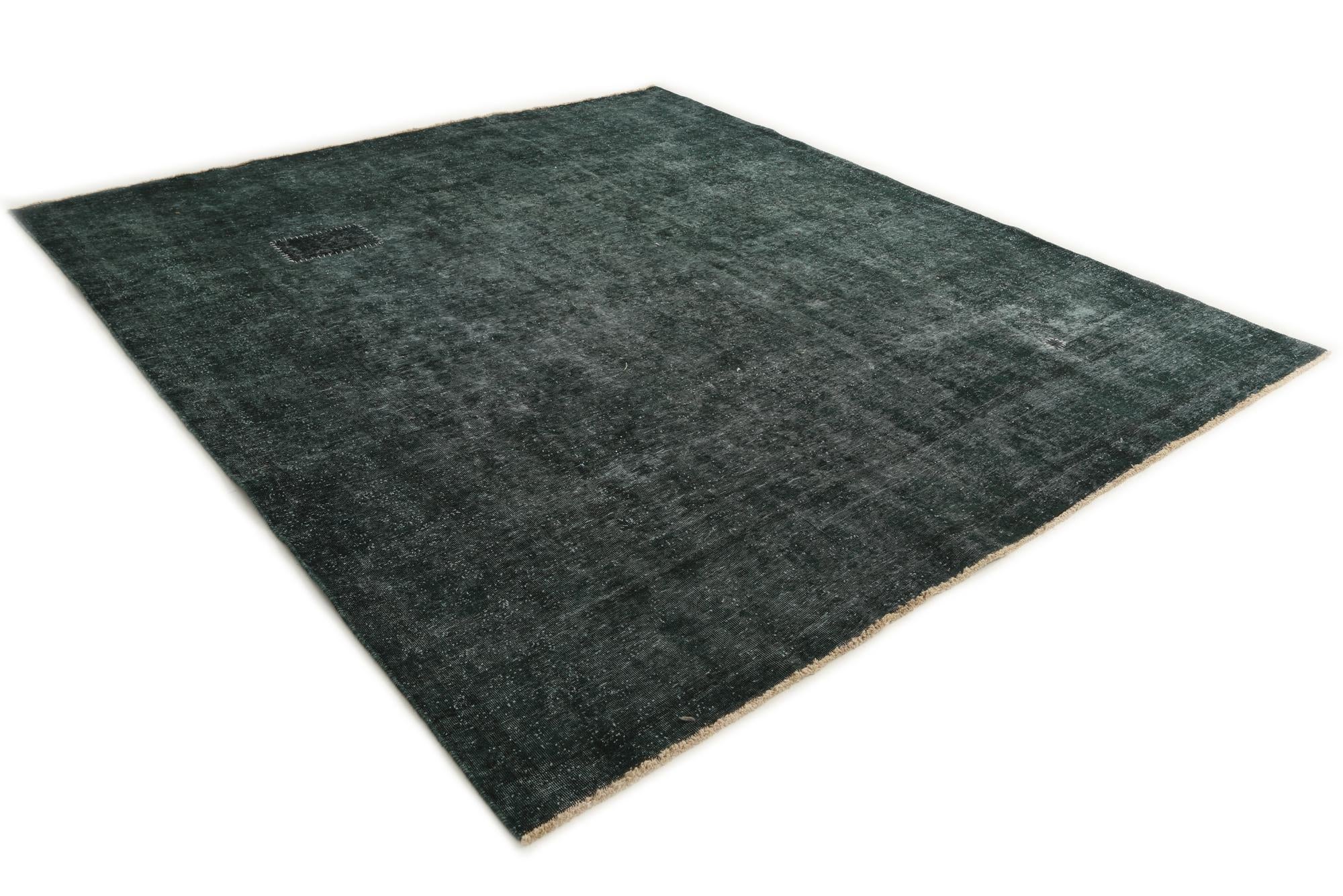 8' 5 x 9' 4 Hand Knotted Ultra Vintage Persian Wool Square Rug