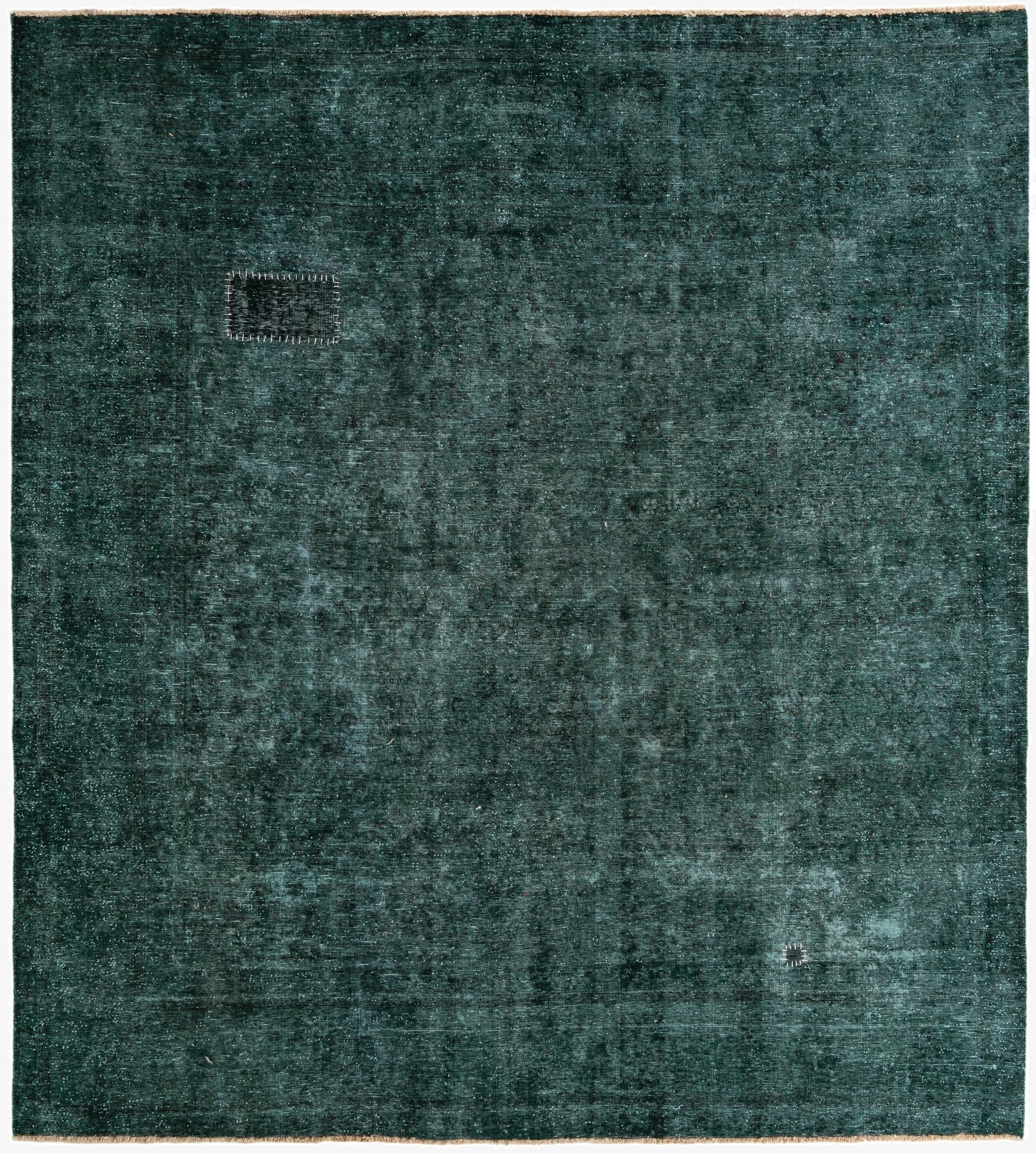 8' 5 x 9' 4  Hand Knotted Ultra Vintage Persian Wool Square Rug