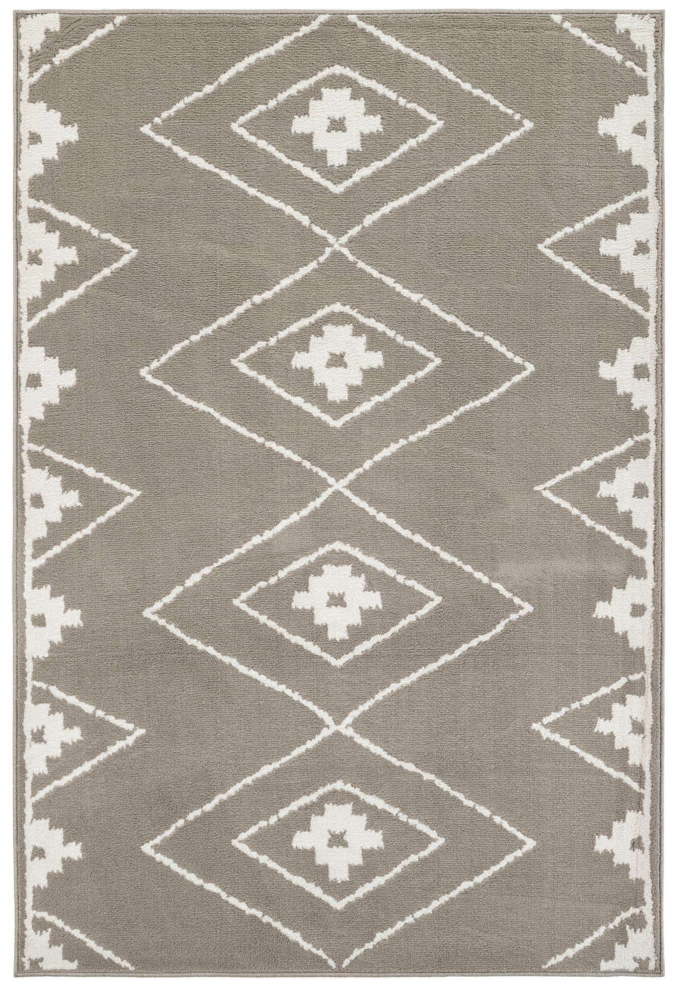 5' 3 x 7' 8 Lattice Rug