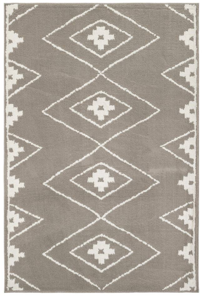 Detail image of 5' 3 x 7' 8 Lattice Rug