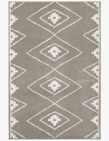 5' 3 x 7' 8 Lattice Rug