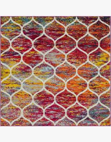 6' x 6' Ingram · Lattice rug