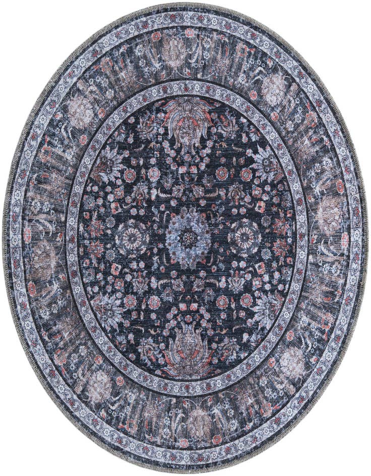 Detail image of 4' x 4' Yara Round Rug