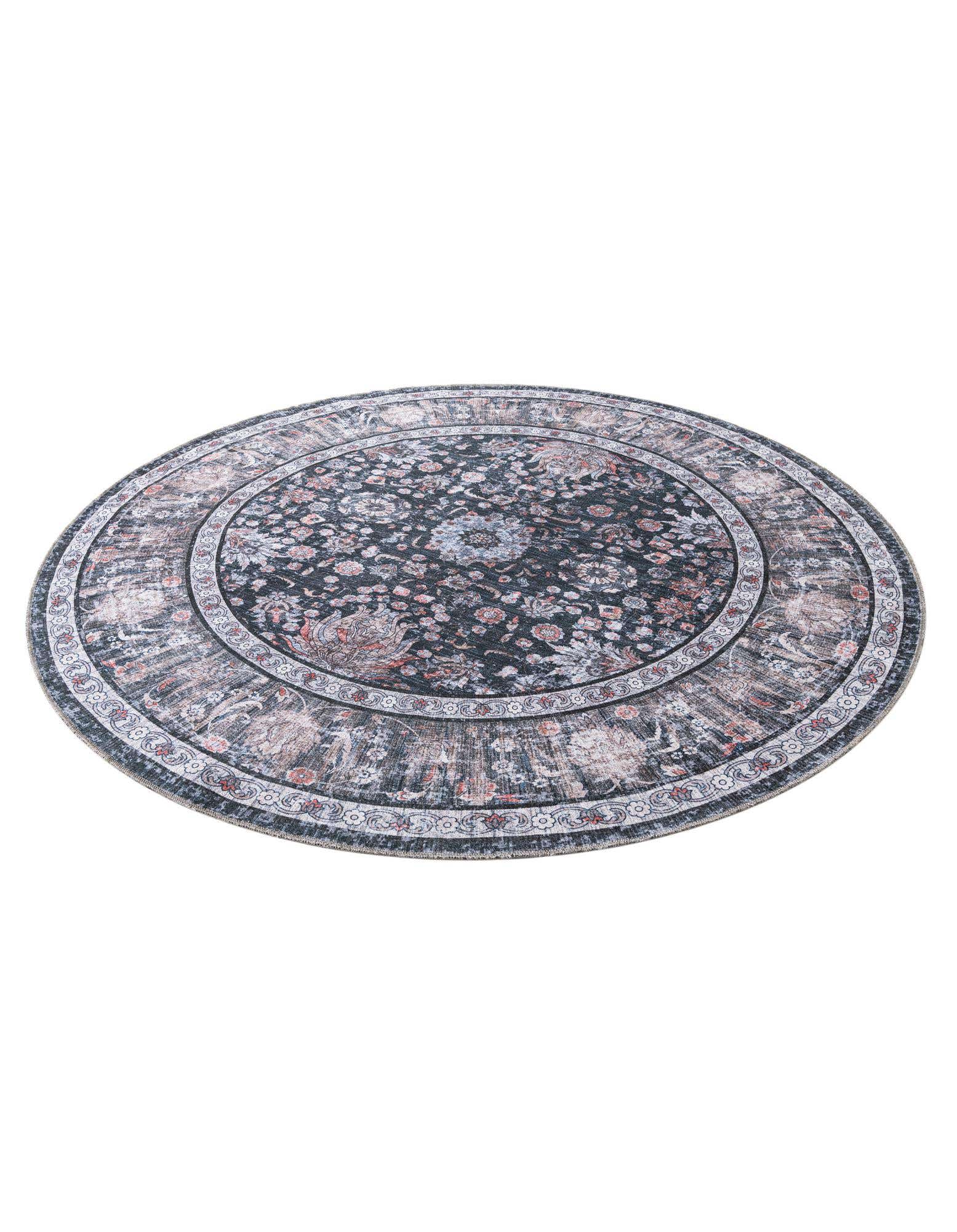 Detail image of 7' 10 x 7' 10 Yara Round Rug