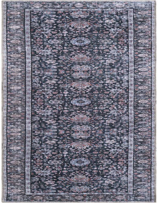 Detail image of 2' 7 x 10' Washable Yara Runner Rug