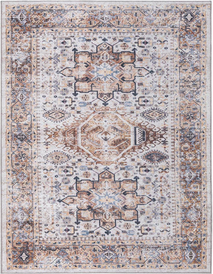 Detail image of 5' x 8' Washable Yara Rug