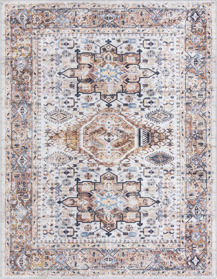 Detail image of 9' 10 x 13' 1 Washable Yara Rug