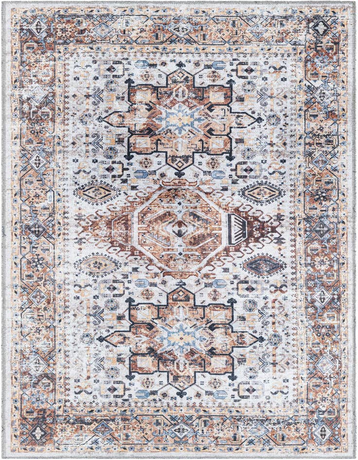 Detail image of 3' 3 x 5' 3 Washable Yara Rug