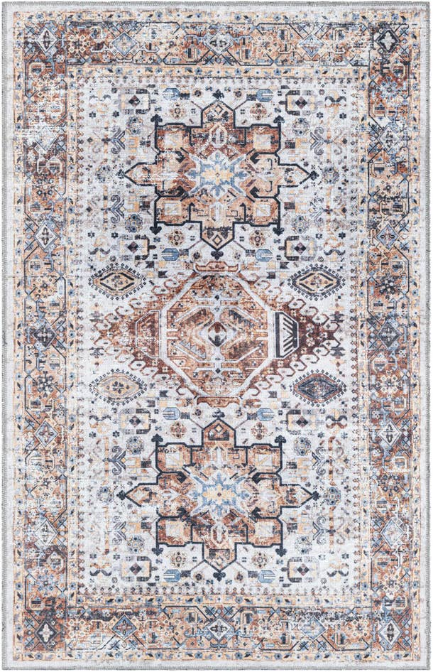 Detail image of 3' 3 x 5' 3 Washable Yara Rug