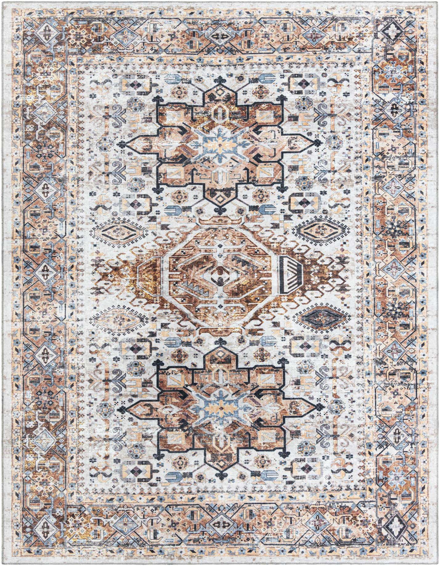 7' 10 x 11' Washable Yara Rug