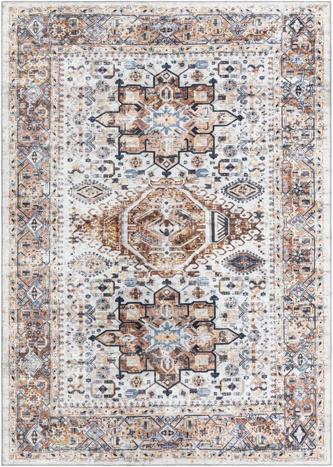 Detail image of 7' 10 x 11' Washable Yara Rug
