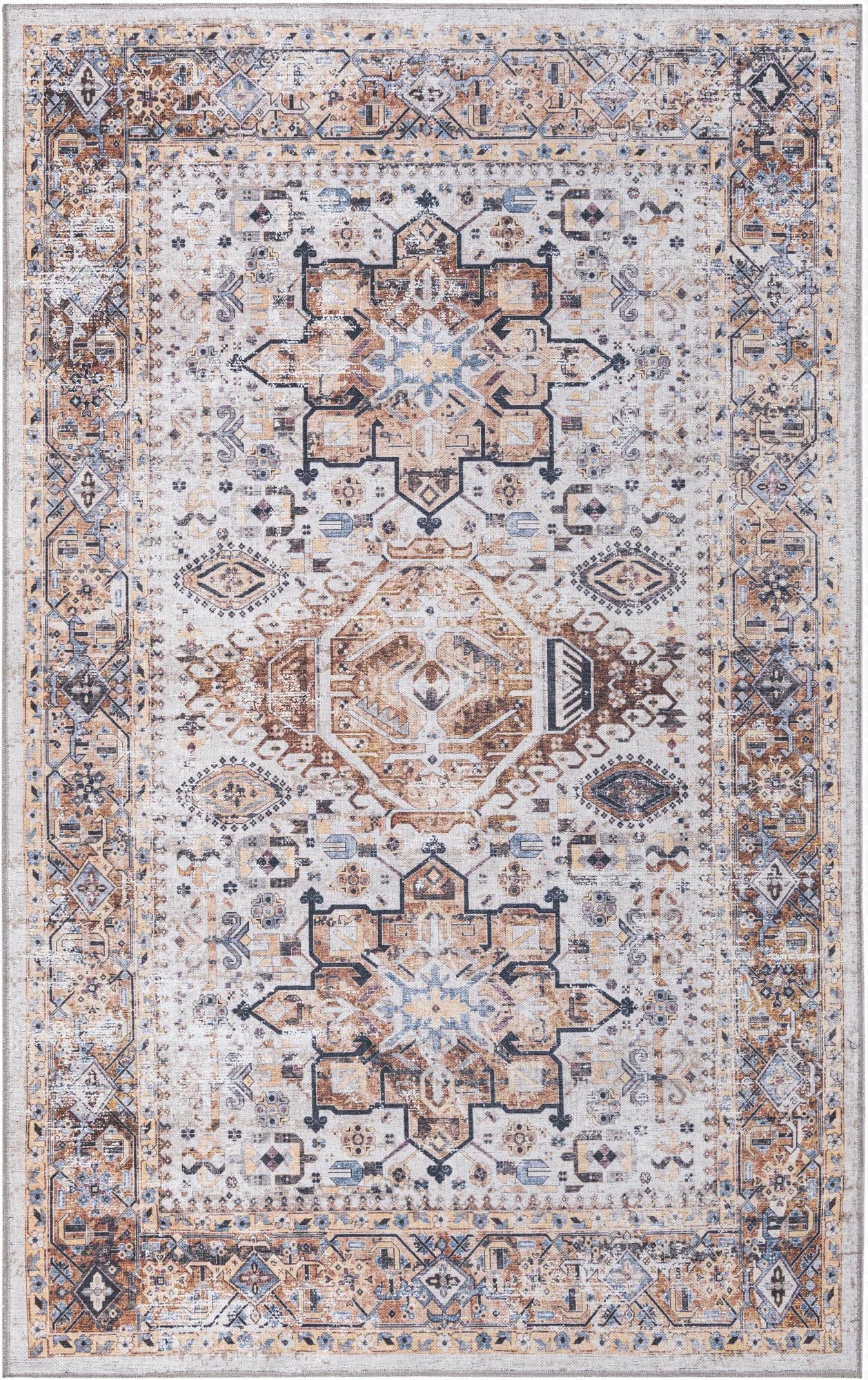 Primary image 5' x 8'  Washable Yara Rug