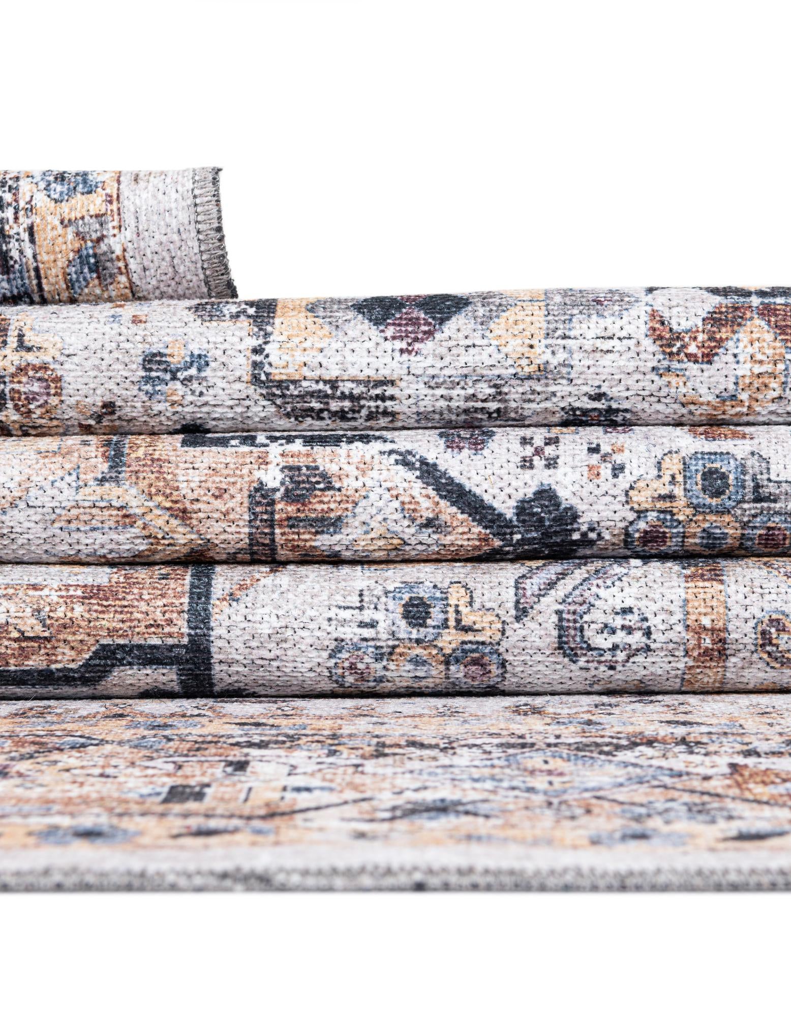 7' 10 x 7' 10 Washable Yara Round Rug
