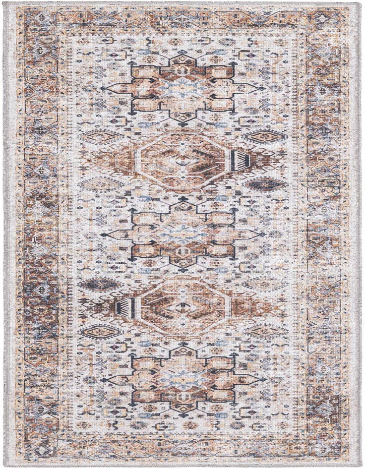 Detail image of 2' x 5' Washable Yara Runner Rug