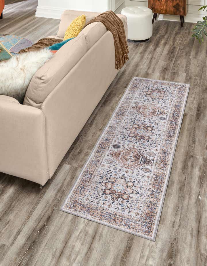 2' 11 x 16' 5 Washable Yara Runner Rug