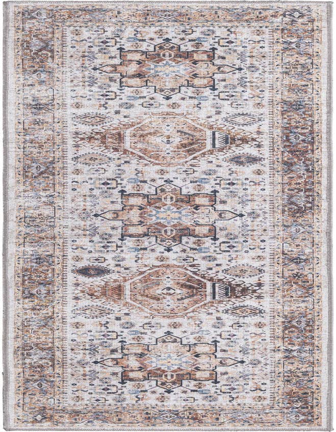 Detail image of 2' x 6' Washable Yara Runner Rug