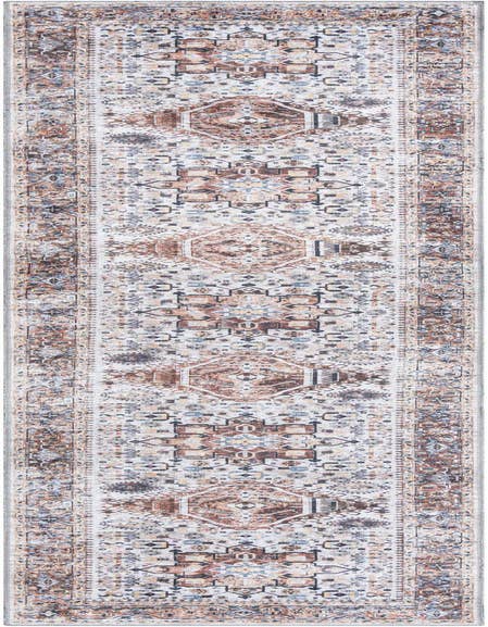 Detail image of 2' 7 x 12' Washable Yara Runner Rug