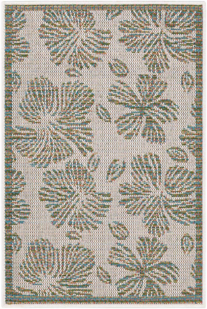 2' x 3' 1 Easy-Clean Baja Indoor / Outdoor Rug