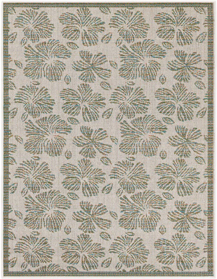 Detail image of 4' 1 x 6' 1 Easy-Clean Baja Indoor / Outdoor Rug