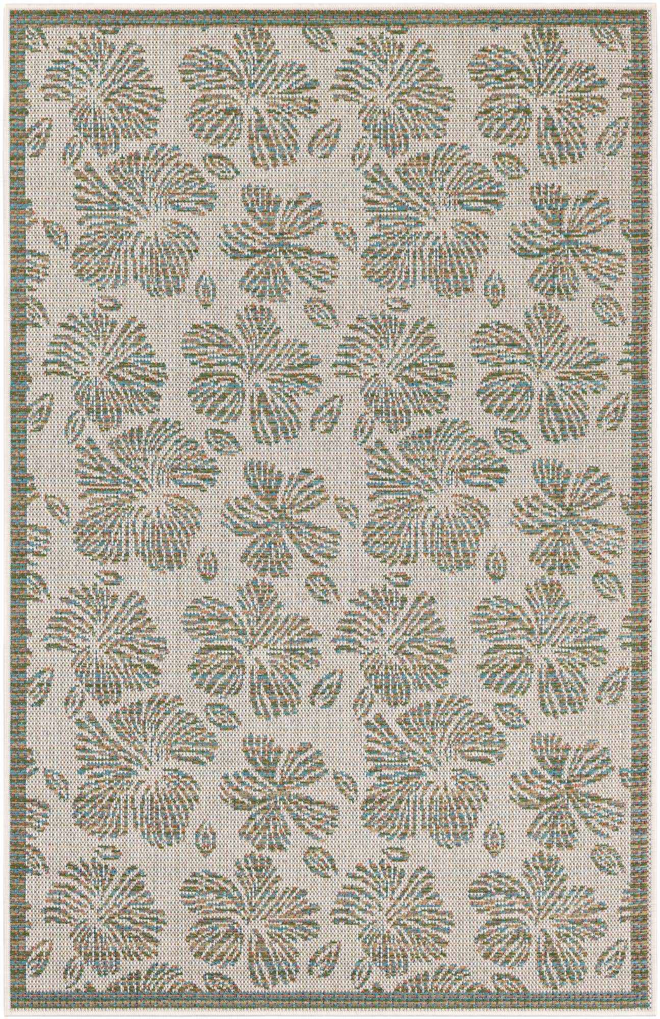 4' 1 x 6' 1 Easy-Clean Baja Indoor / Outdoor Rug