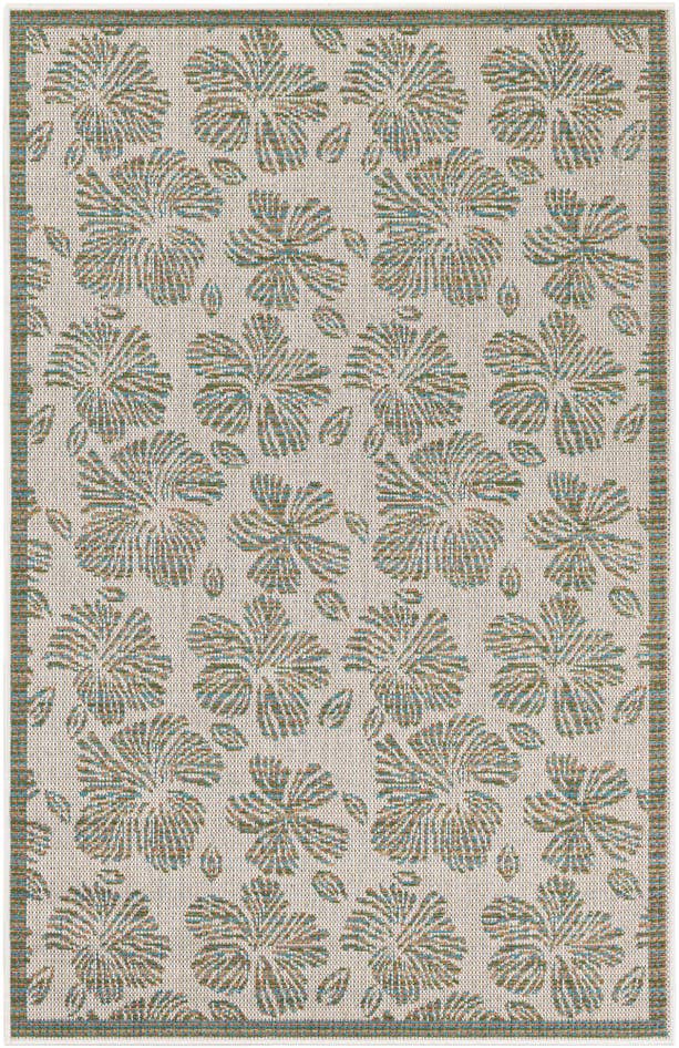 Detail image of 4' 1 x 6' 1 Easy-Clean Baja Indoor / Outdoor Rug