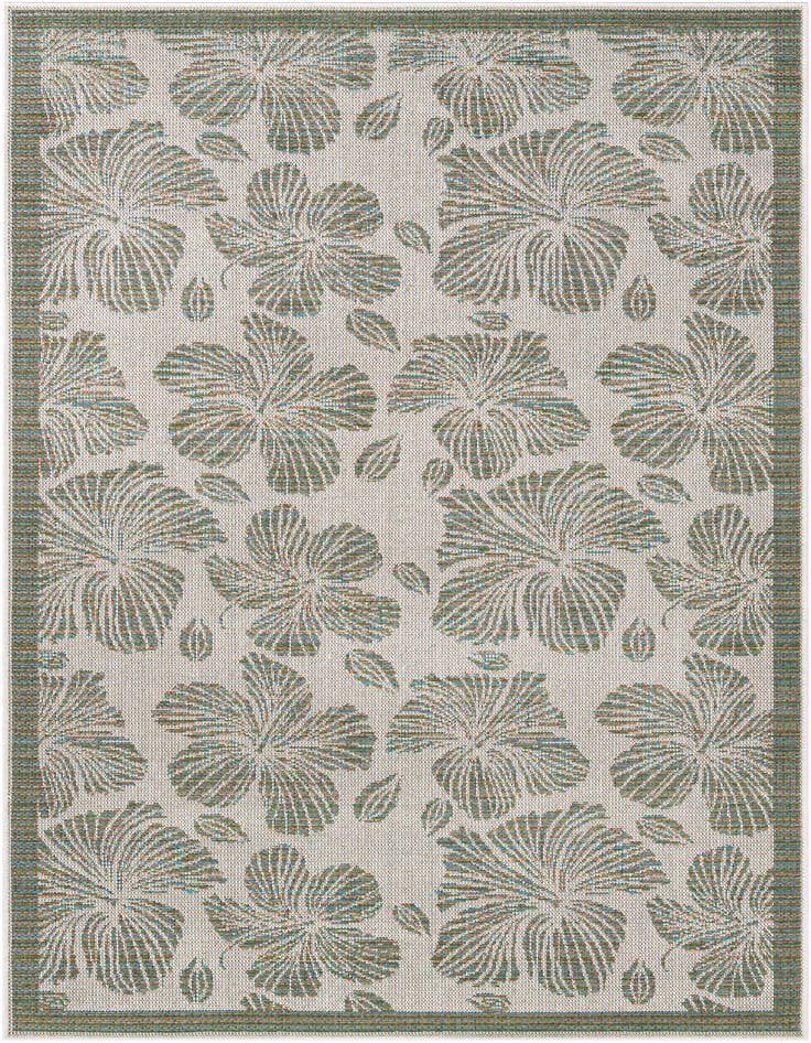 Detail image of 5' 3 x 8' Easy-Clean Baja Indoor / Outdoor Rug