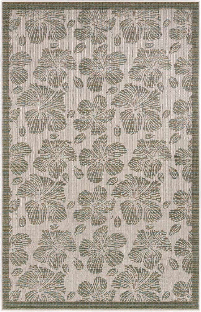 6' 1 x 9' Easy-Clean Baja Indoor / Outdoor Rug