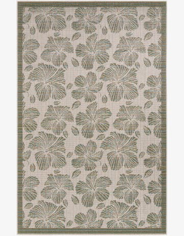 6' 1 x 9' Easy-Clean Baja Indoor / Outdoor Rug