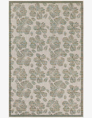 4' 1 x 6' 1 Easy-Clean Baja Indoor / Outdoor Rug