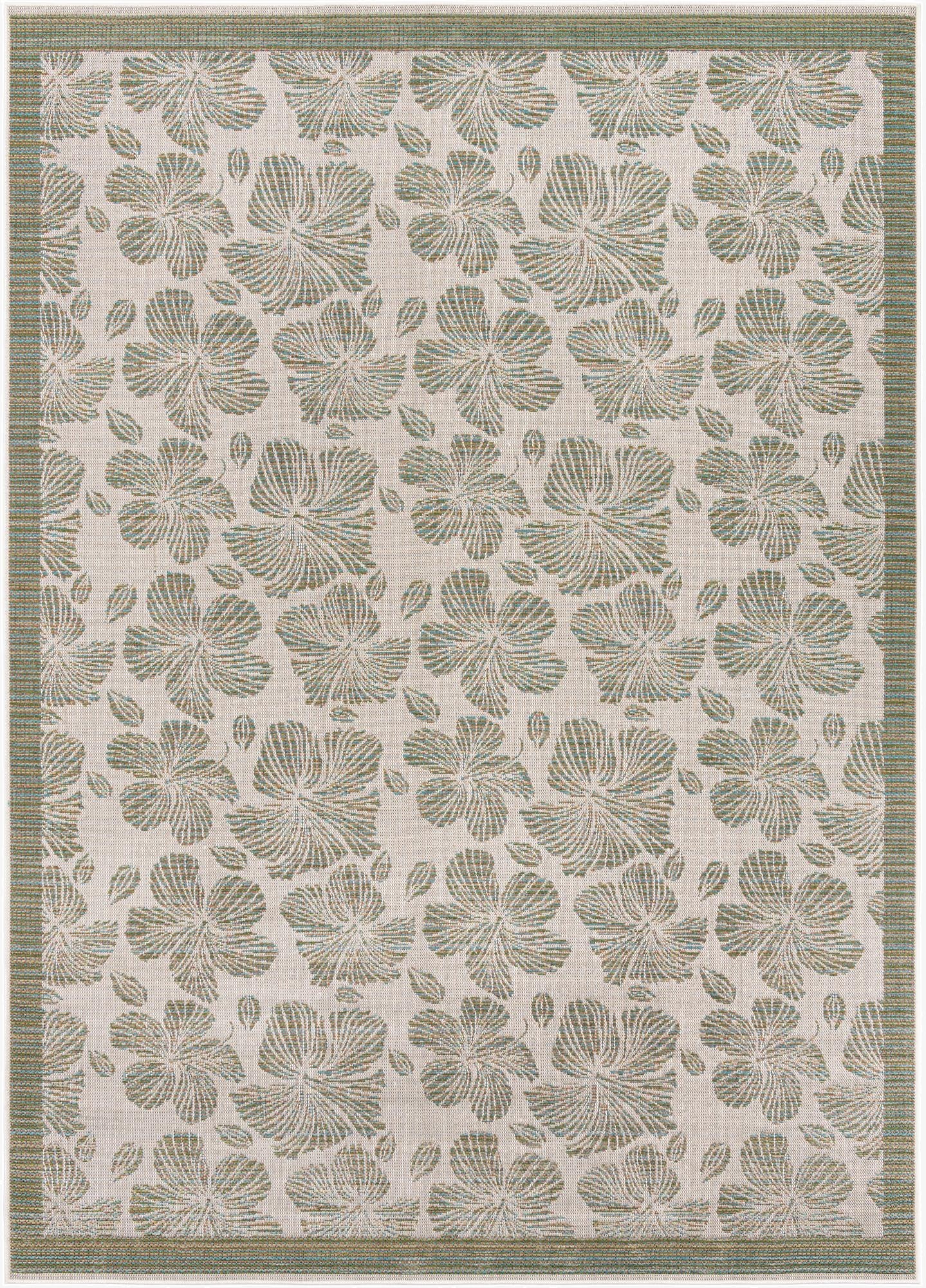 9' x 12'  Washable Baja Indoor / Outdoor Rug