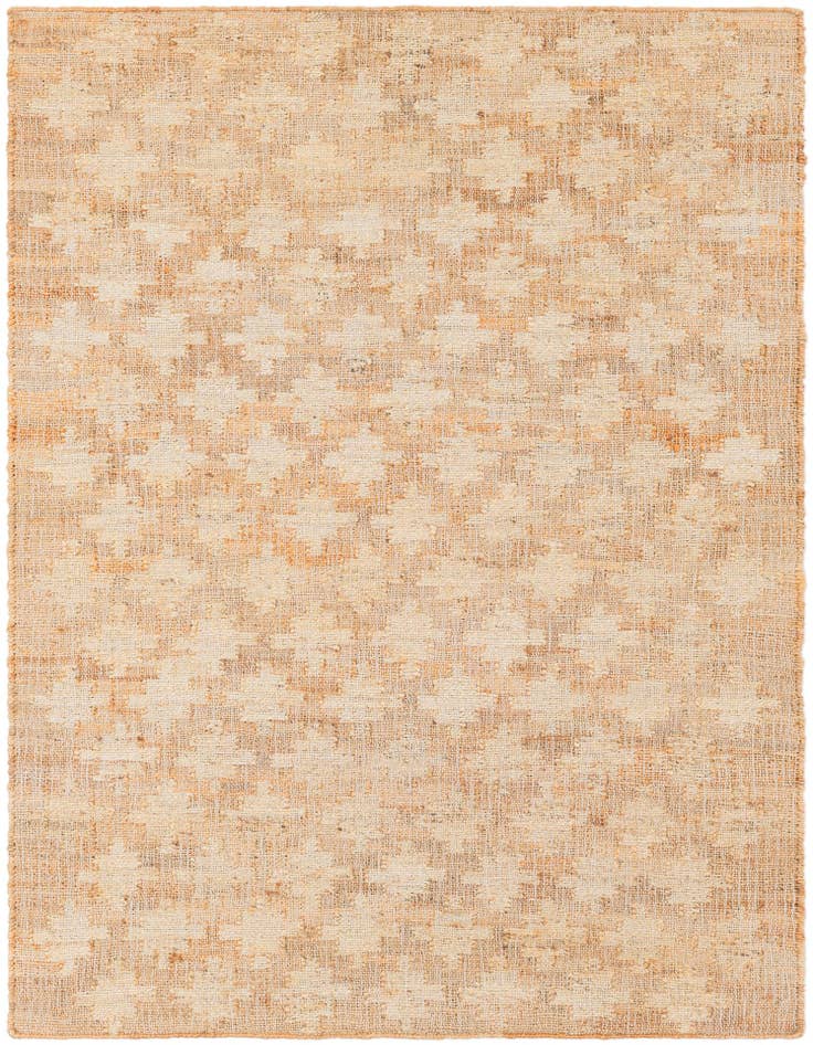 Detail image of 4' 2 x 5' 7 Hand Woven Kala Handwoven Jute Rug