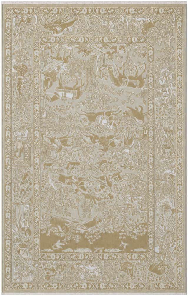 5' 3 x 8' Nain Design Rug