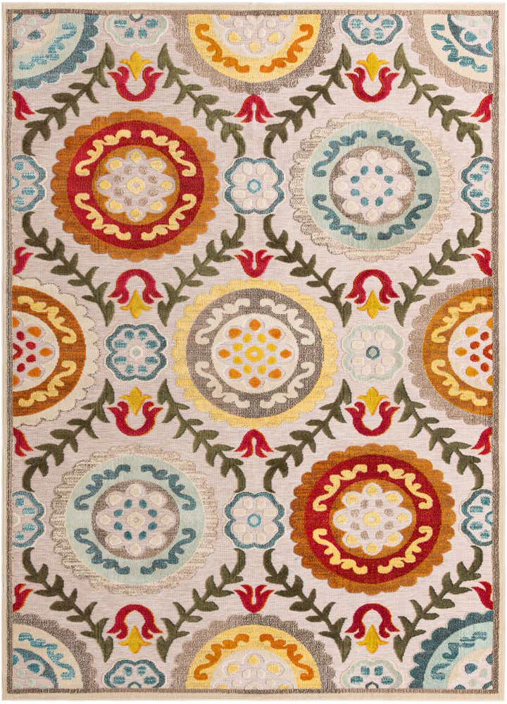 9' x 12' Easy-Clean Casablanca Indoor / Outdoor Rug