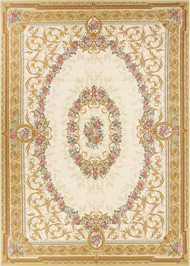 10' x 14' Easy-Clean Traditional Indoor / Outdoor Rug