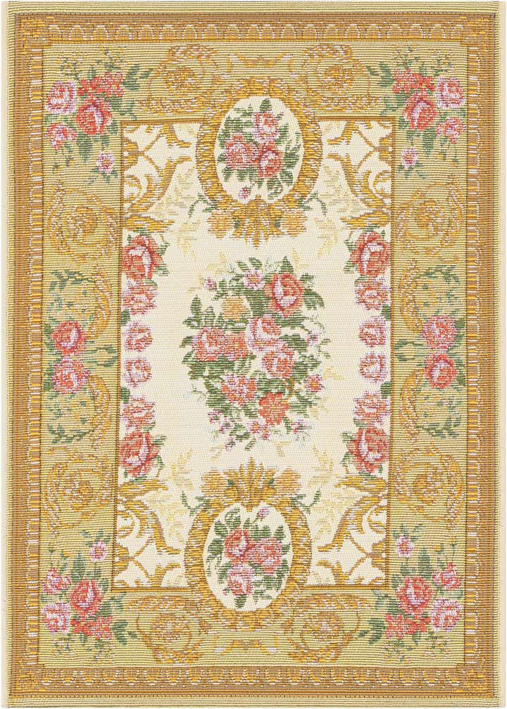 2' x 3' Easy-Clean Traditional Indoor / Outdoor Rug