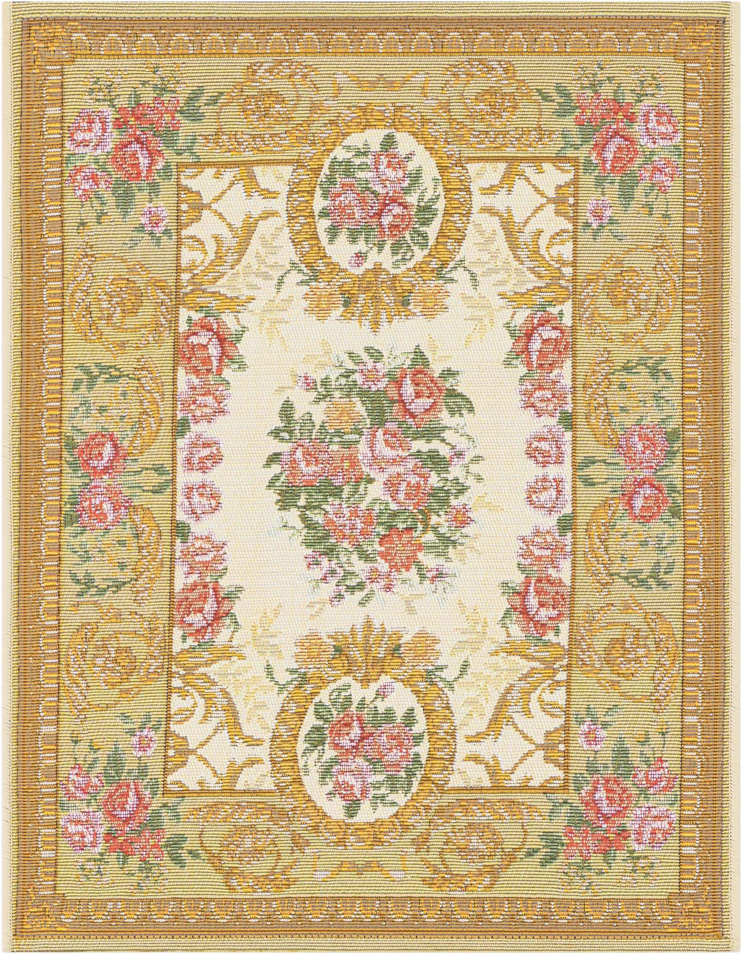 2' x 3' Easy-Clean Traditional Indoor / Outdoor Rug