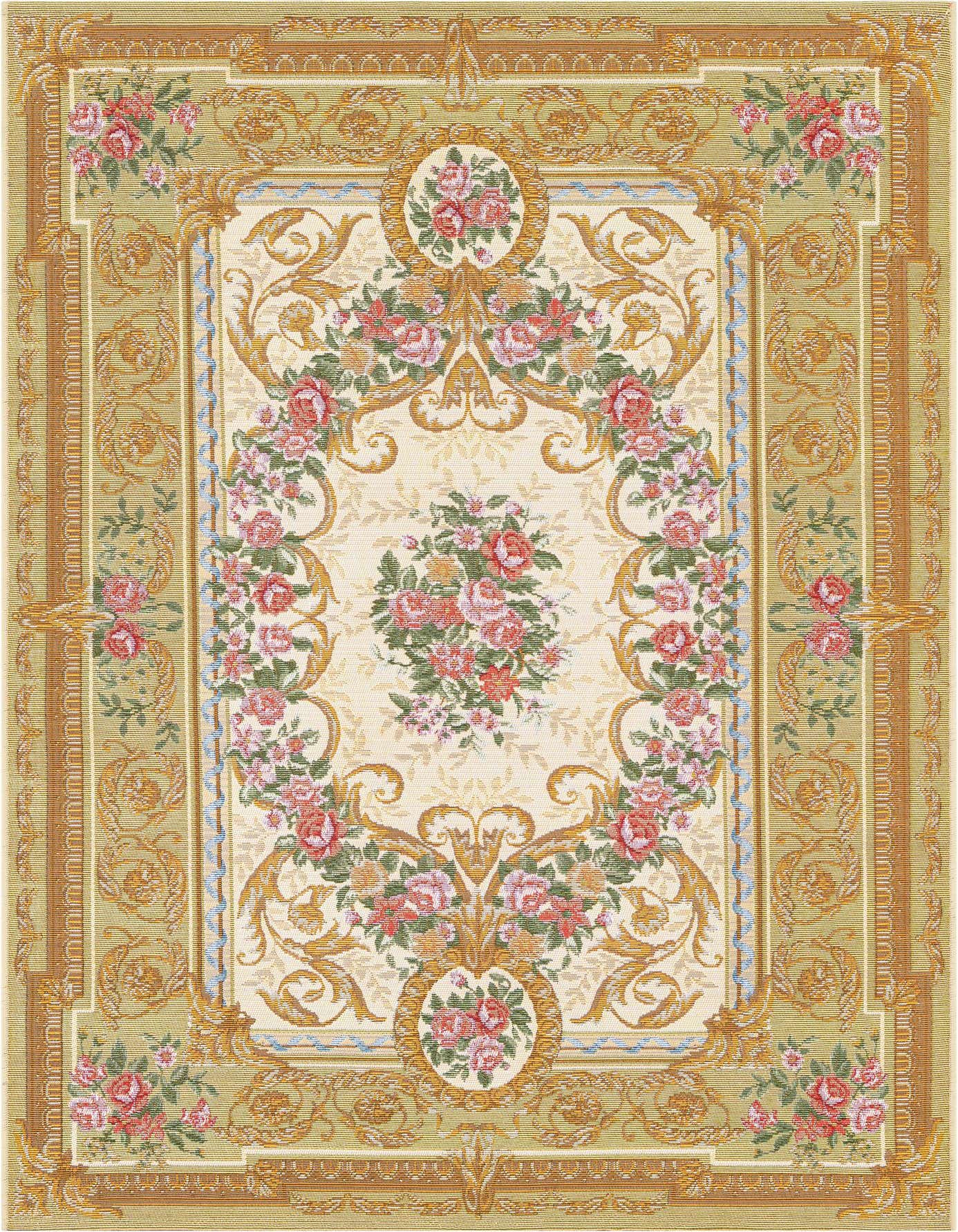 4' x 6' Easy-Clean Traditional Indoor / Outdoor Rug