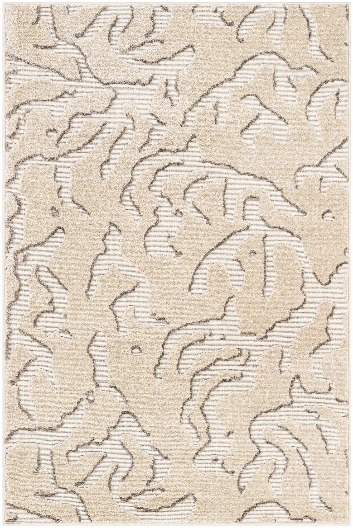4' x 6' Easy-Clean Sabrina Soto Indoor / Outdoor Rug