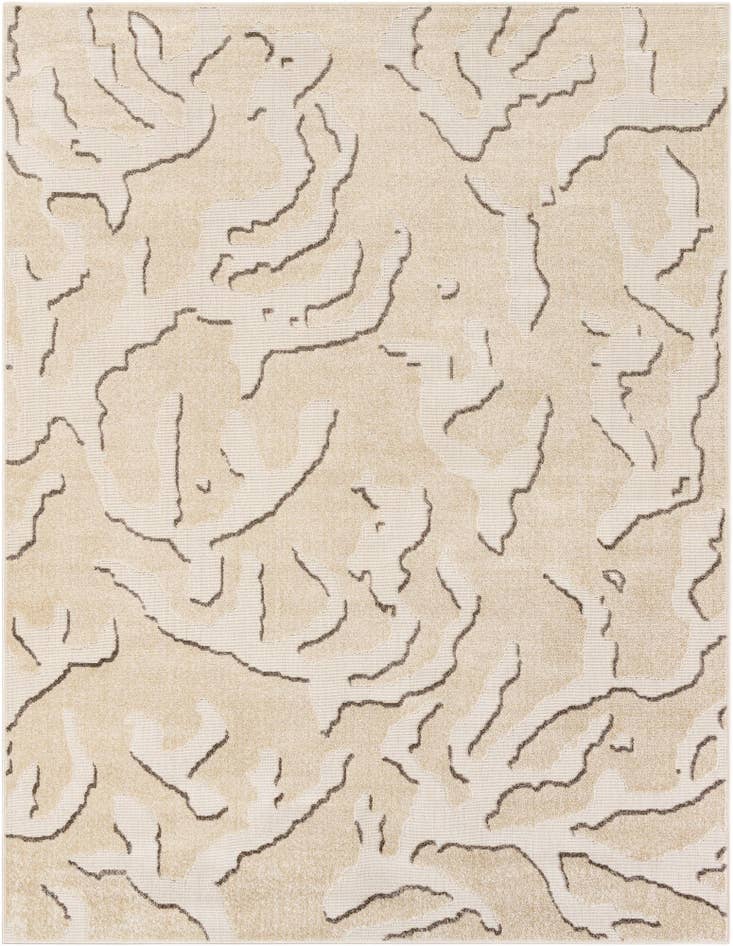 Detail image of 7' 10 x 10' Easy-Clean Sabrina Soto Indoor / Outdoor Rug